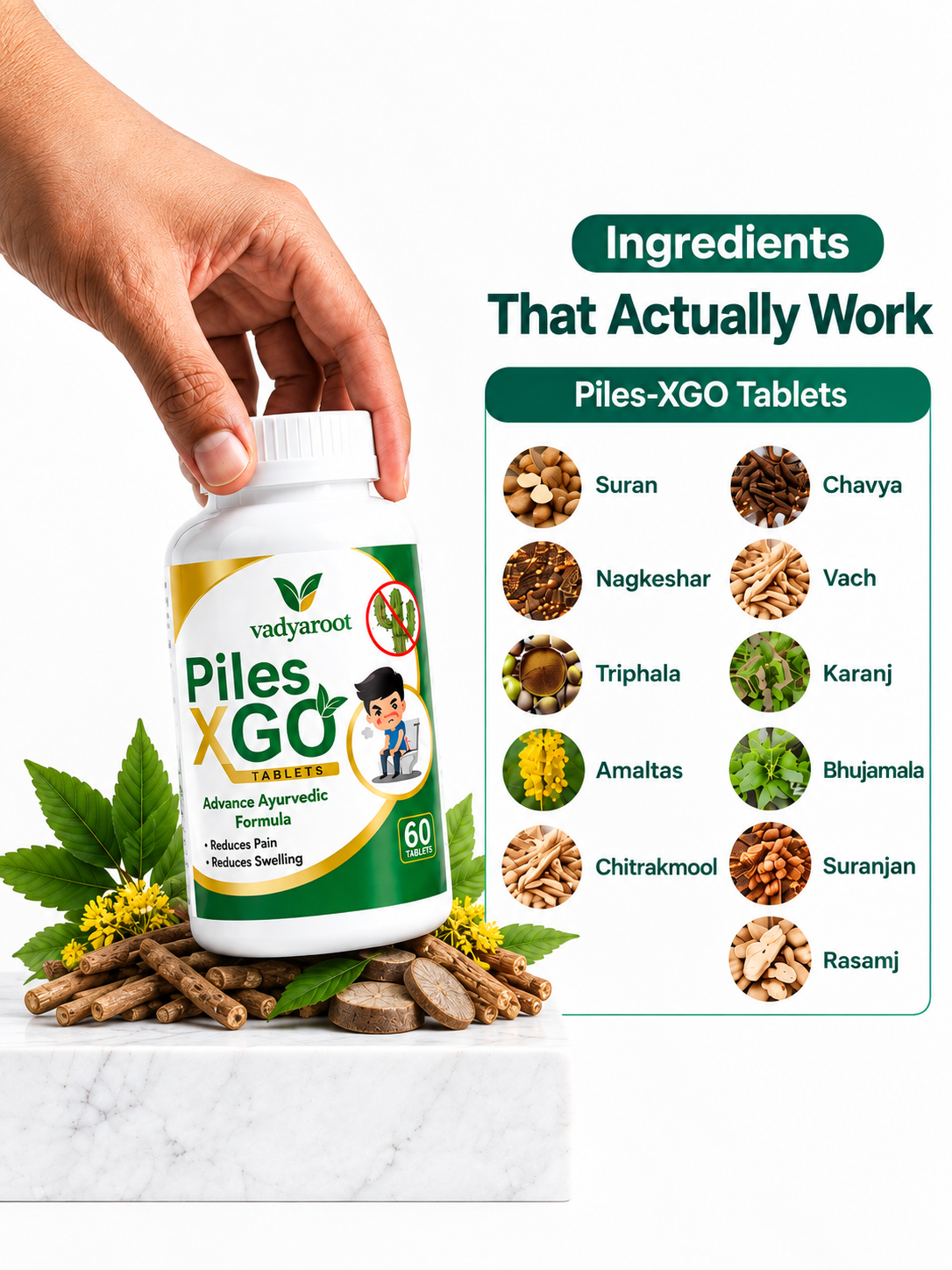 The Ayurvedic Lab | 60 Day Pack | 120 Tablet